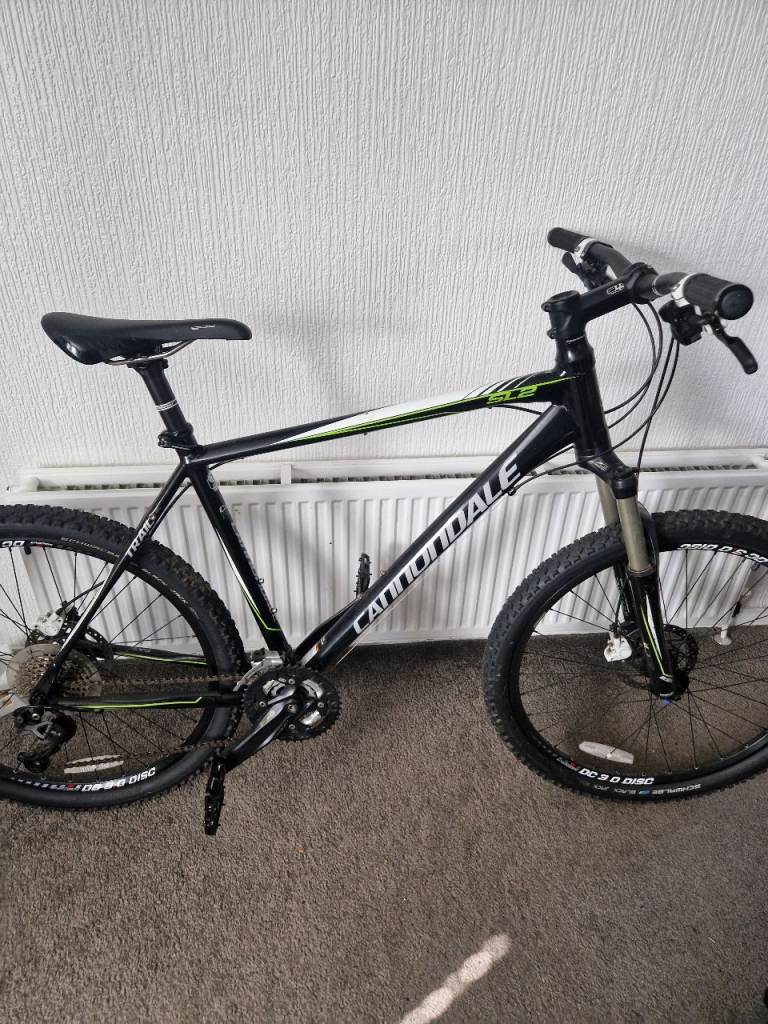 Cannondale Mountain Bike - Black with Green Accents, Good Condition