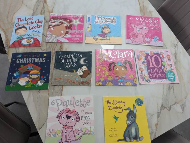 Bundle of 10 Kids Books Stories - Age 1-6 yrs