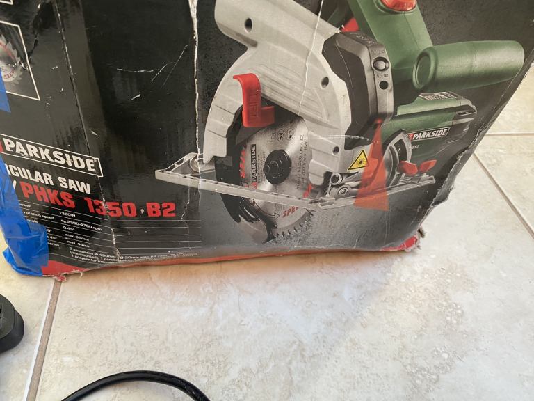 Parkside Corded Circular Saw 230 Volt - 1350 Wat...