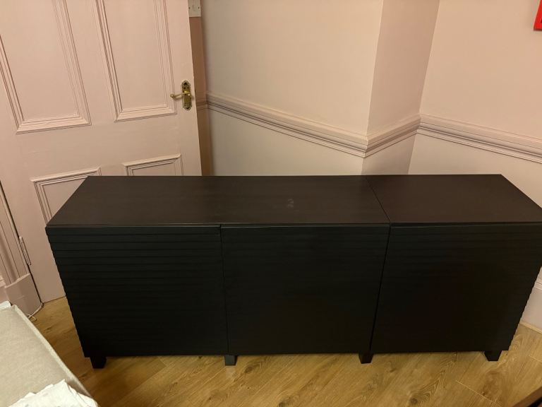 IKEA besta storage combination with doors