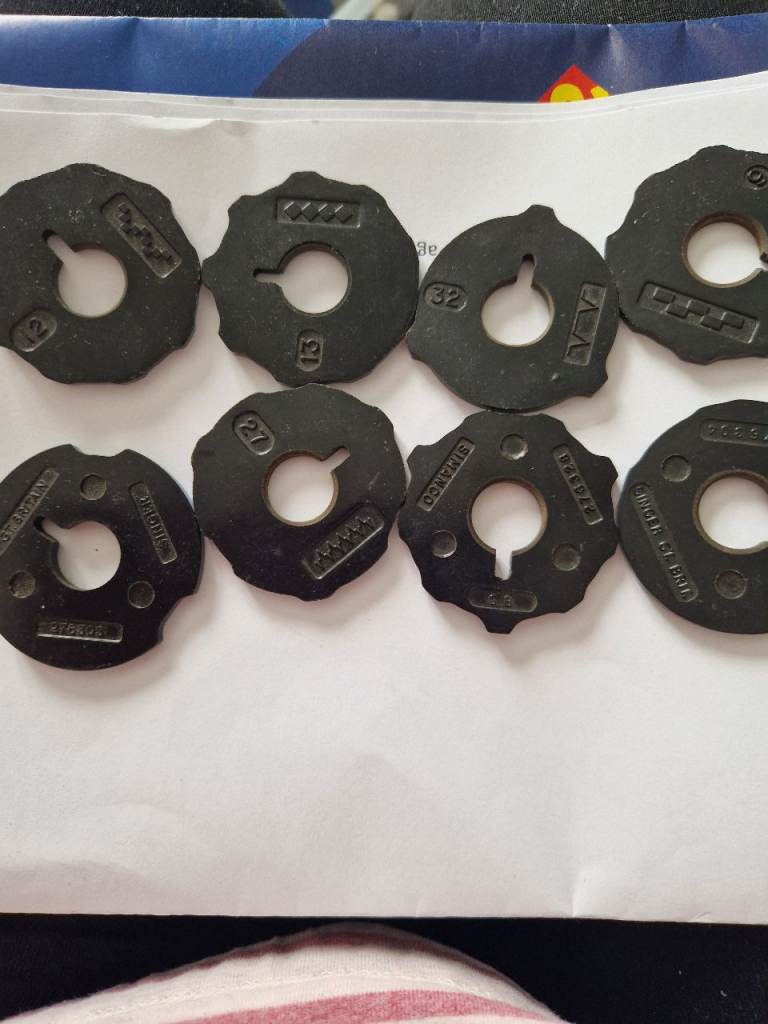 Singer sewing machine cam disks 