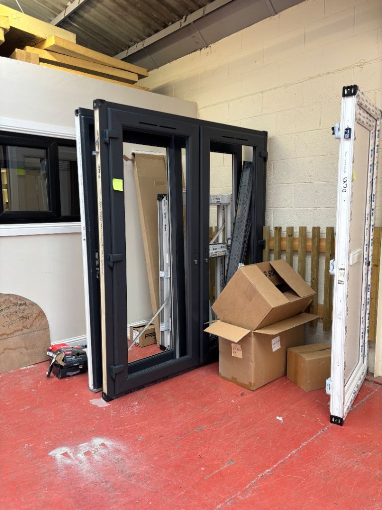 Various windows and doors for sale