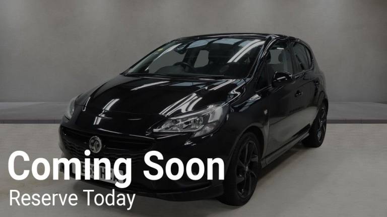 2019 Vauxhall Corsa 1.4 SRi Vx-line Nav Black 5dr HATCHBACK PETROL Manual
