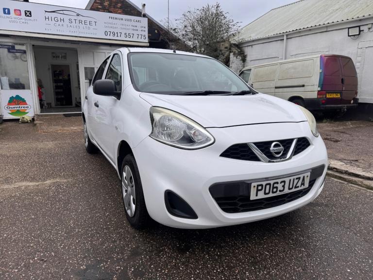 2013 Nissan Micra 1.2 Visia 5dr HATCHBACK Petrol Manual
