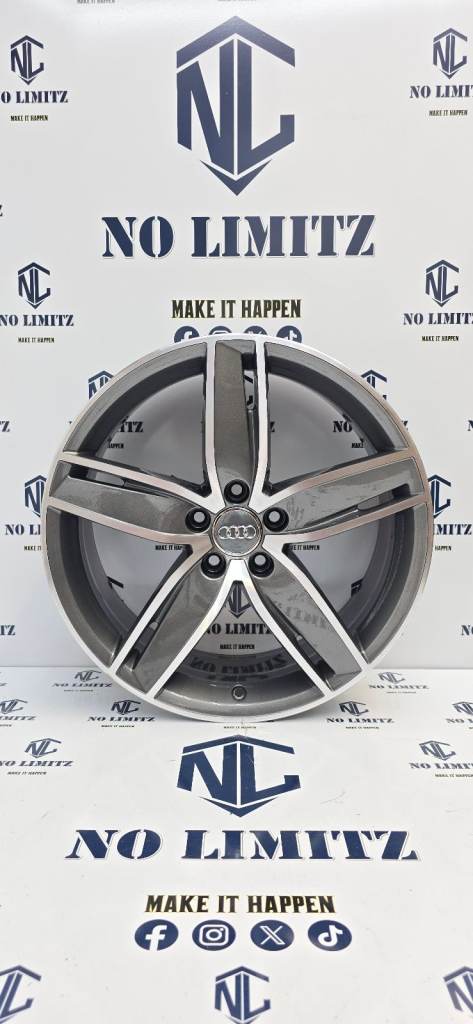 PREMIUM DIVISION GENUINE AUDI 19" 8J S-LINE A3 S3 RS3 SINGLE WHEEL 8V0-601-025AS DIAMOND CUT