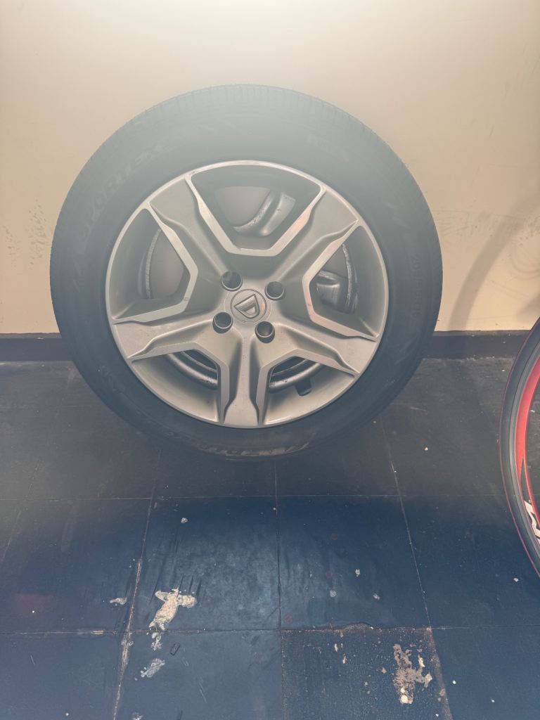 16in Dacia wheel with new tyre