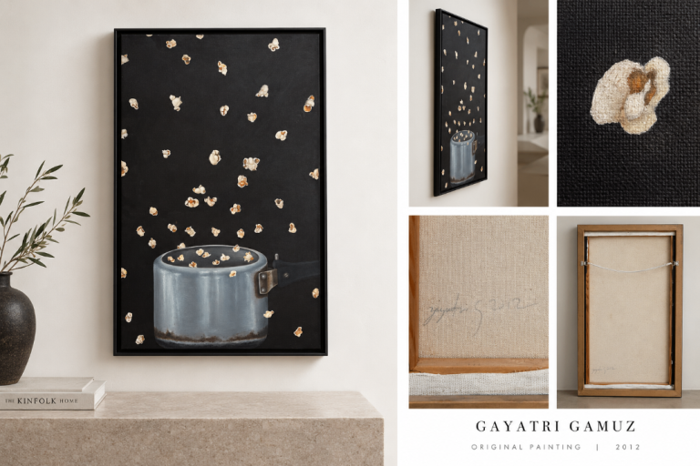 Original Signed Painting by Gayatri Gamuz (2012)