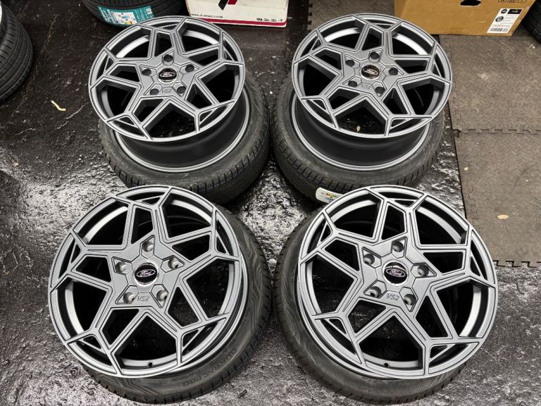 20” 5x160 New Alloys Motion R Grey Wheels Ford Transit Custom Tyres