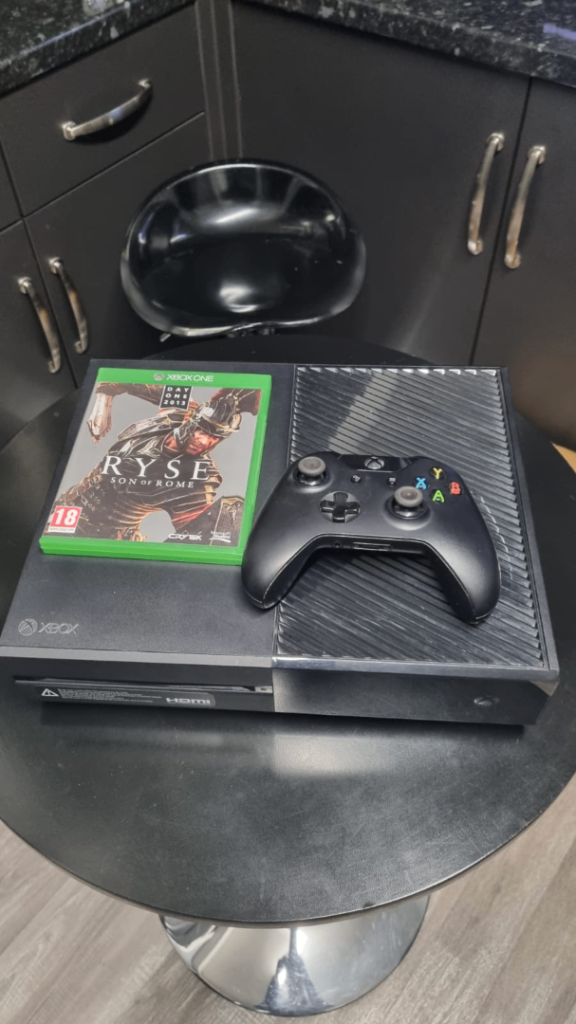 XBOX ONE console and RYSE Son of Rome game