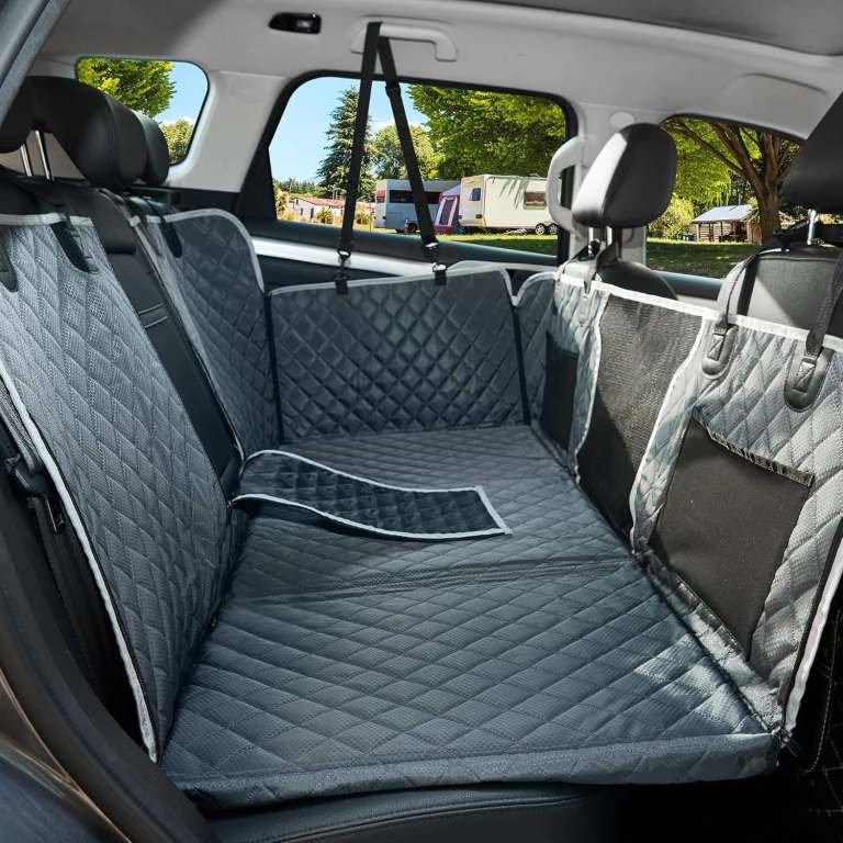 Car Back Seat Extender/Cover/Platform for Dogs
