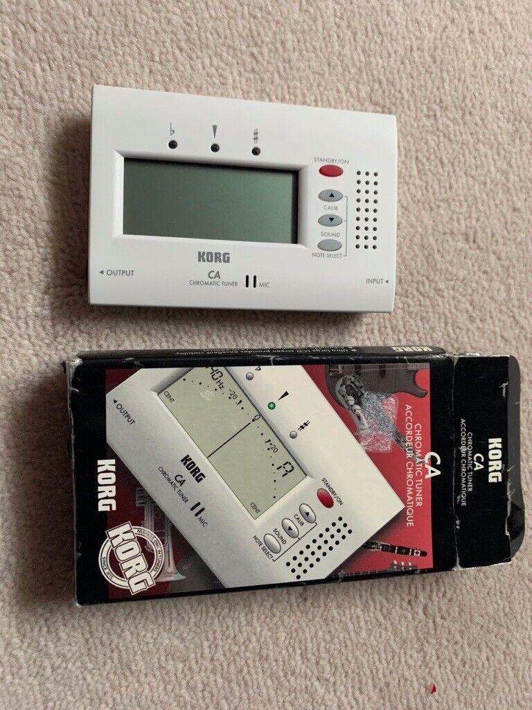 Korg Ca chromatic tuner, never used