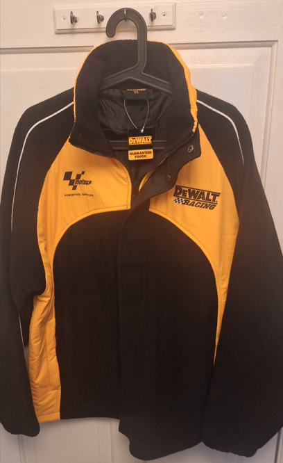 Limited edition Moto GP DeWALT Fleece Jacket