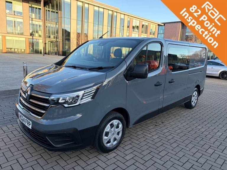 2024 Renault Trafic LL30 ADVANCE 2.0dCiBlue 6 SEATS CREW VAN EU6 S/S L2 H1 130ps *AIRCON*2 SLD* C...