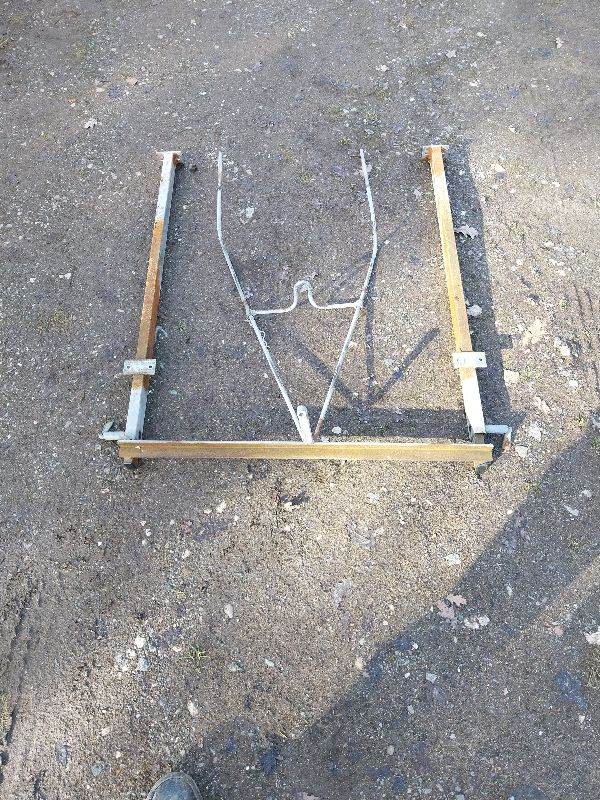 Conway trailer tent spare wheel carrier 