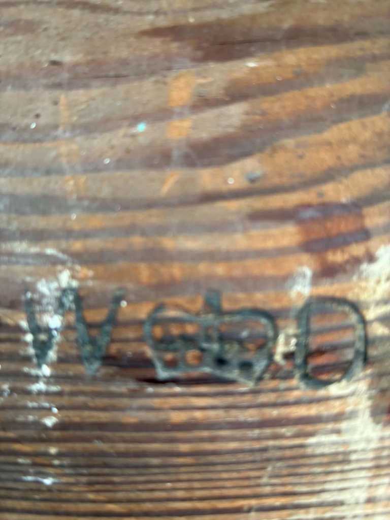 wooden ladder from world war two