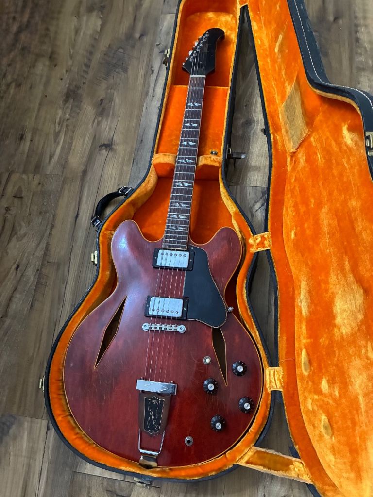 1969 Gibson Trini Lopez Guitar with Original Case – Honest Play Wear