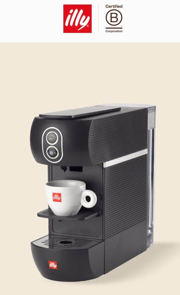 Illy Easy espresso and caffe lungo machine