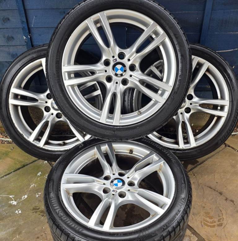 Bmw 3 4 Series Msport 18" alloy wheels - Genuine BMW Style 400M - F30 F31 F32 F36 - 5 x 120