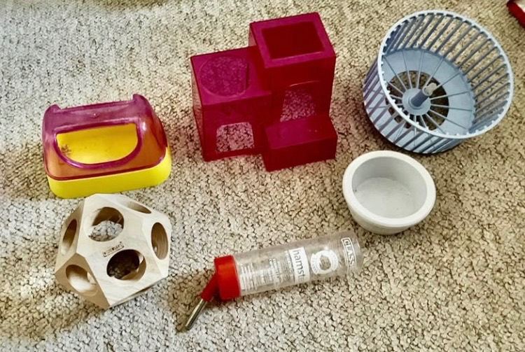 Hamster / small pet accessories for cage