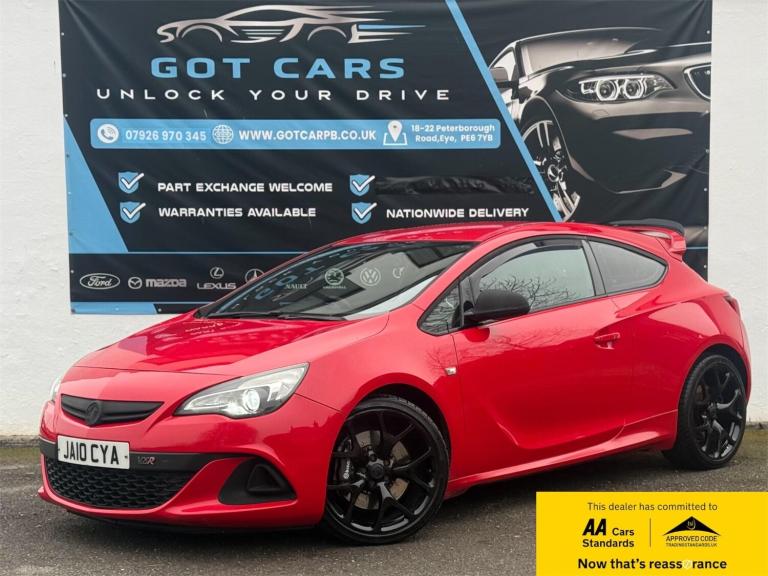 2012 Vauxhall Astra GTC 2.0T VXR Euro 5 3dr HATCHBACK Petrol Manual