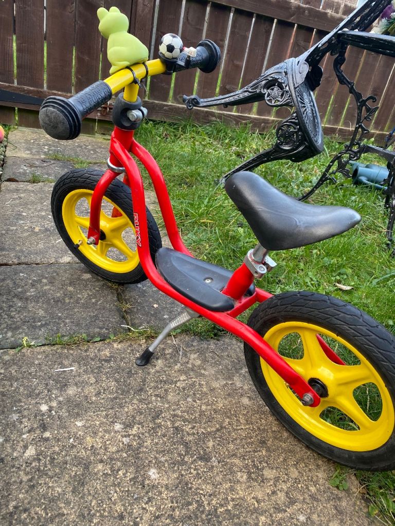 Puky red frame 12”