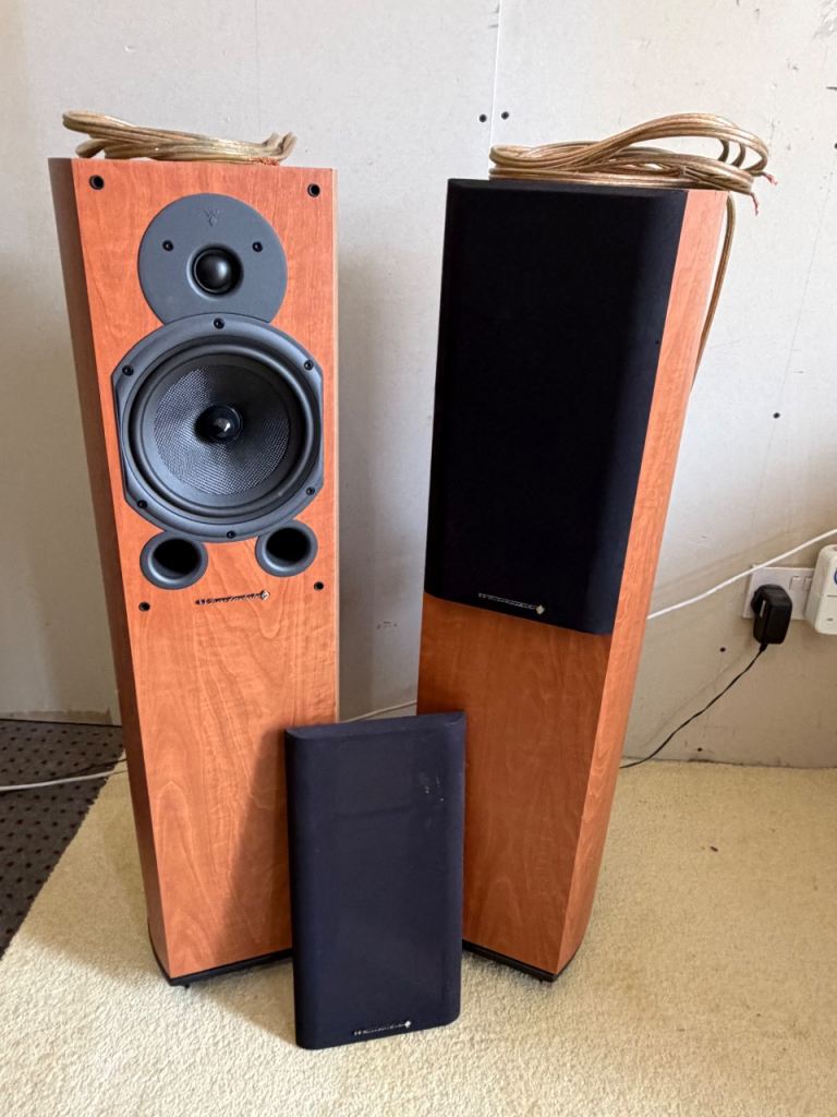 Wharfedale Diamond 9.4 speakers.