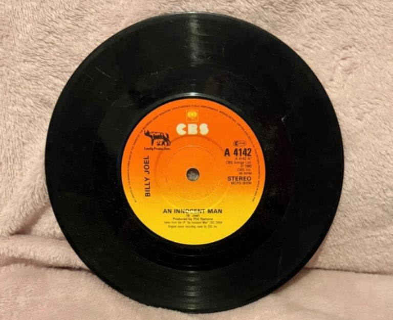 Billy Joel Vinyl Single - An Innocent Man / You're My Home