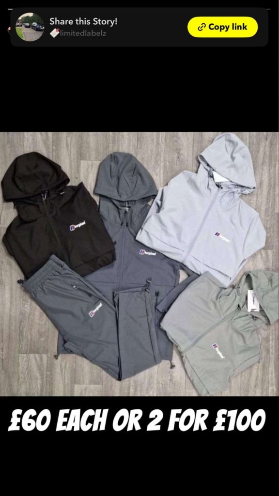 Men’s berghaus tracksuits 