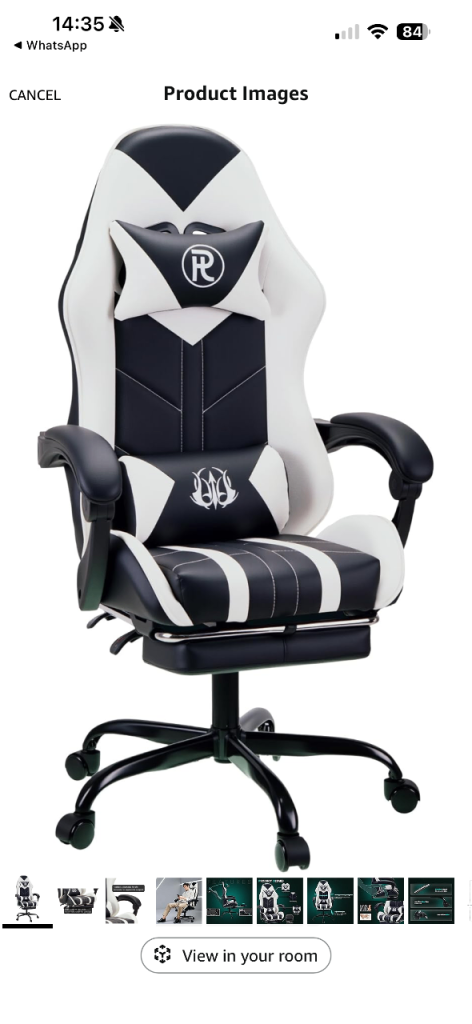 Gaming chair brand new and unopened 