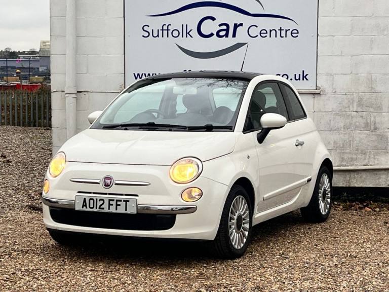 2012 12 FIAT 500 1.2 LOUNGE HATCHBACK 3DR PETROL MANUAL EURO 5 (S/S) (69 BHP)
