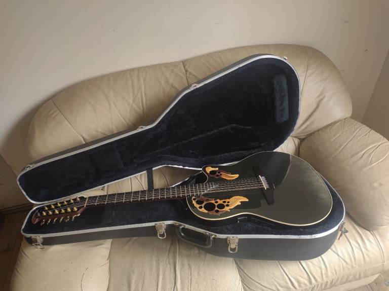 Ovation adamas 12 string electro acoustic guitar