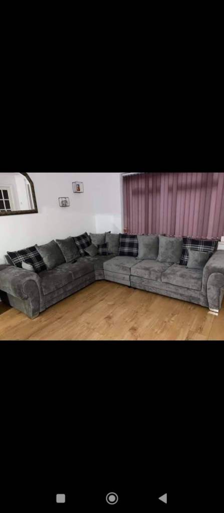  Verona 6-Seater L-Shaped Corner Sofa ALL UK DELIVERY