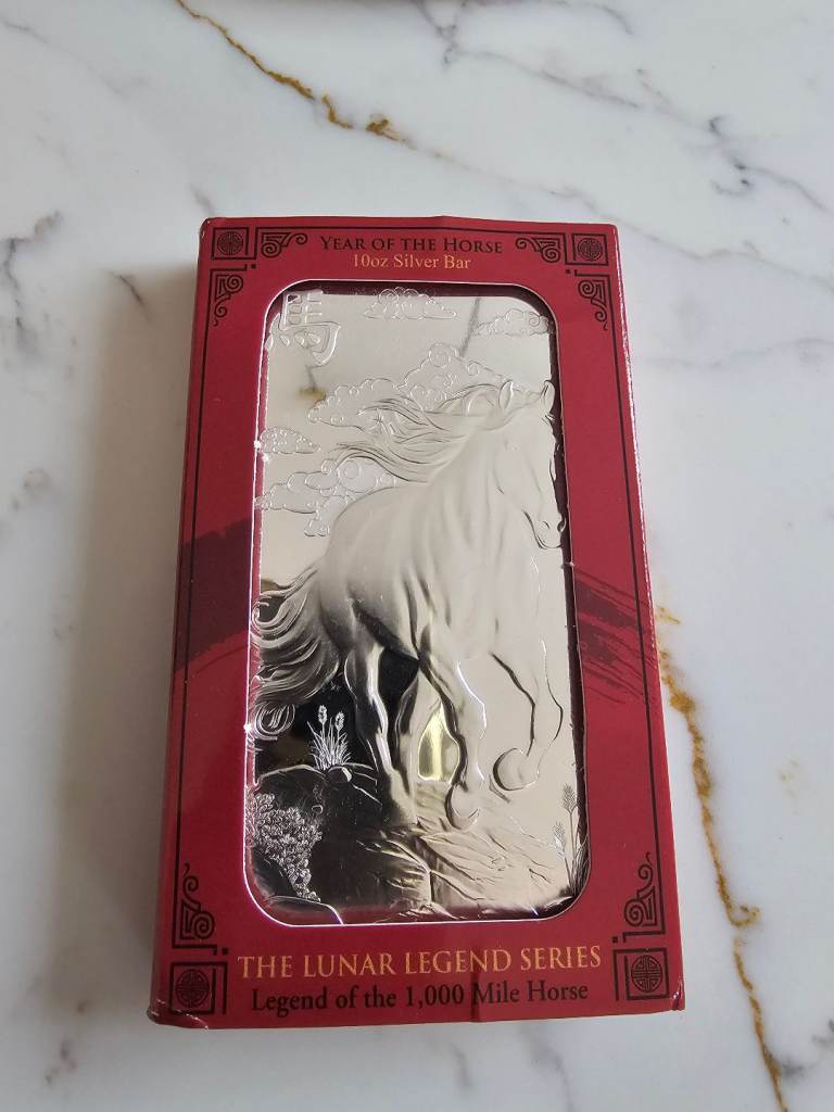 Fine Silver Lunar Year of The Horse