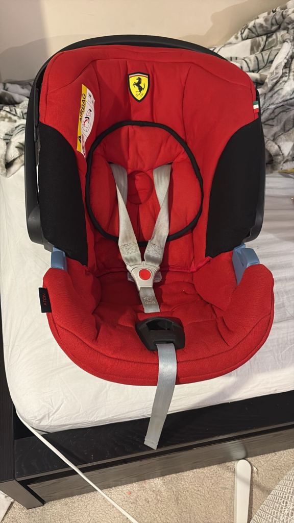 Ferrari baby car seat MUST GO