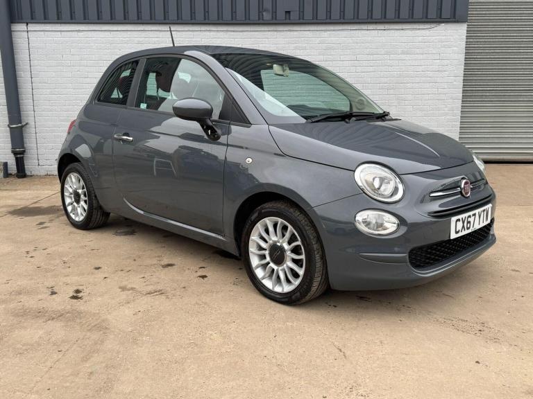 2017 Fiat 500 1.2 ECO Pop Star Euro 6 (s/s) 3dr HATCHBACK Petrol Manual