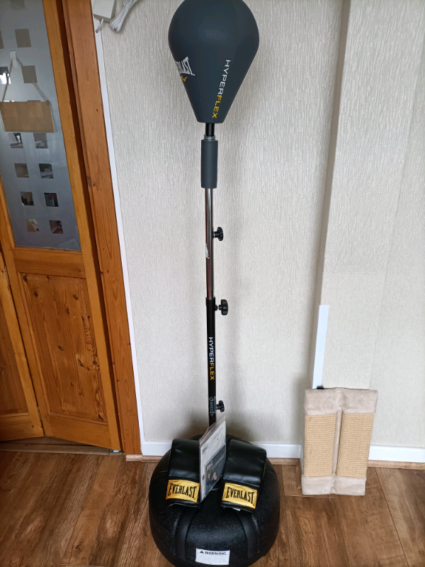 Everlast Hyperflex Strike Bag with gloves & dvd