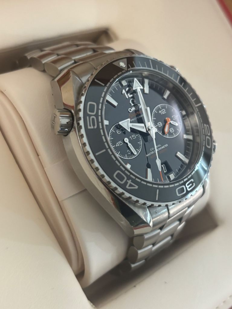 Omega Seamaster Planet Ocean Chronograph Watch – As Good As New
