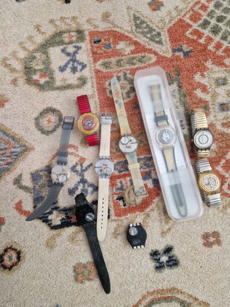 Swatch watch collection 