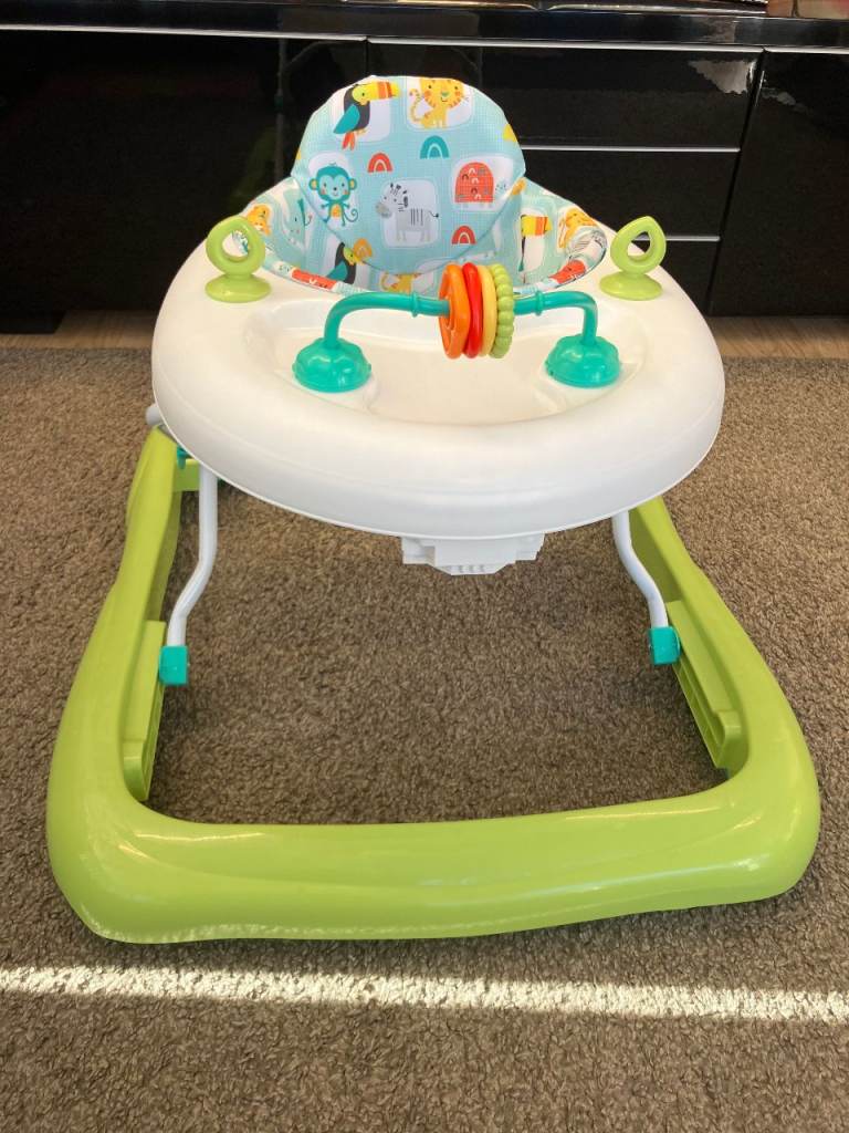 image for Baby Walker Chad Valley Jungle Deluxe Foldable. Excellent Condition (From a Smoke Free Home)