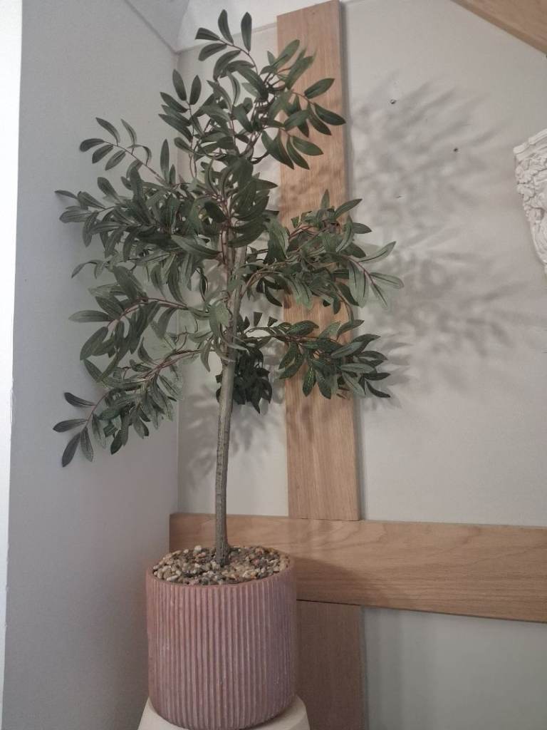 Lovely artificial tree in a terracotta pot 