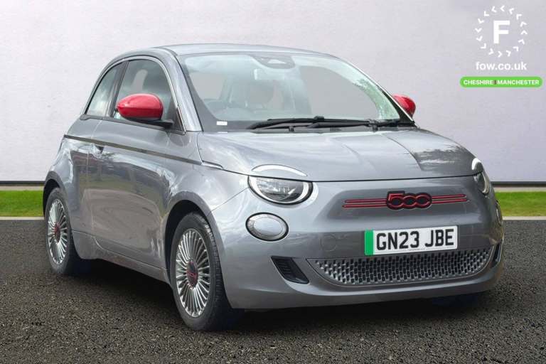 2023 Fiat 500 87kW Red 42kWh 3dr Auto Hatchback ELECTRIC Automatic