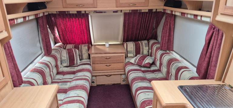 Curtains for caravan - fronts, sides and backs - various sets.