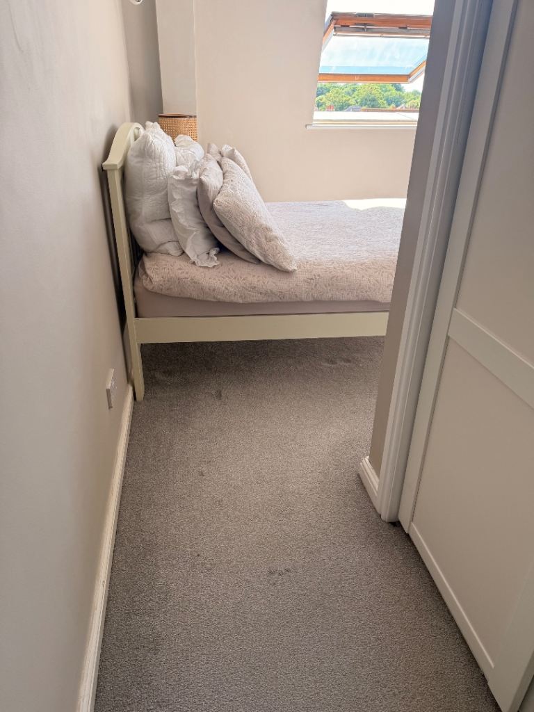 Free Grey Fitted Carpet - Good Condition 