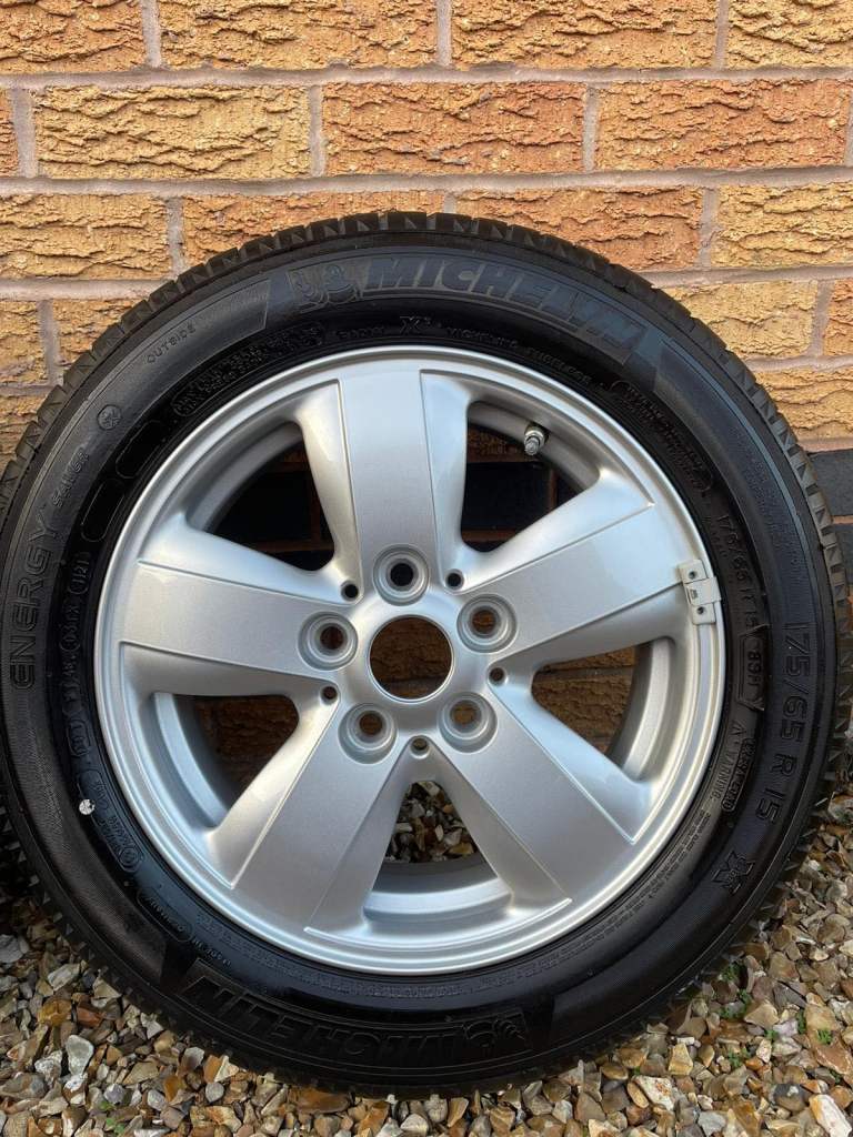 Genuine BMW MINI 15 inch alloy wheels with Michelin tyres