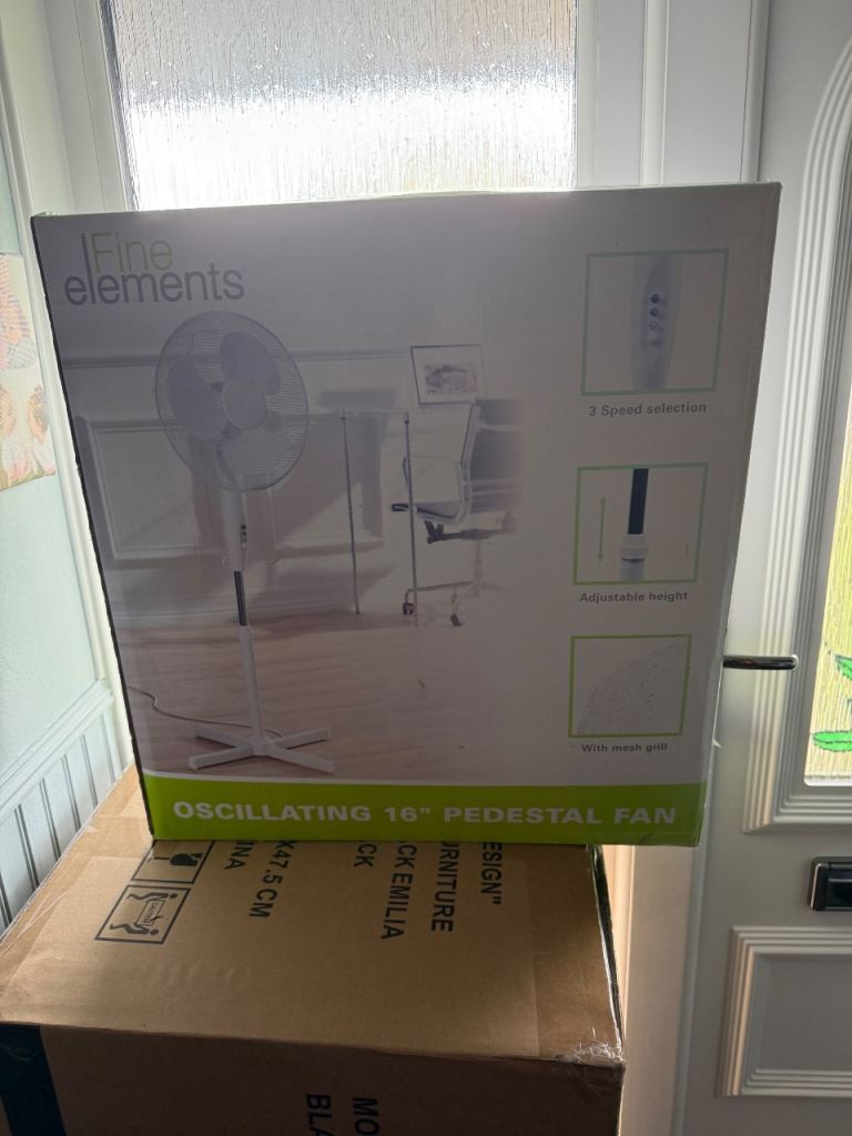 New in box fan