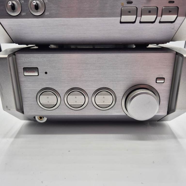 Technics Stack Amplifier and Cassette Player