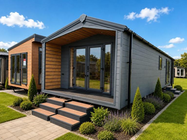 BRAND NEW GRANEXE LODGE 37X13 • 1 BED • INTEGRAL DECK • £37,995