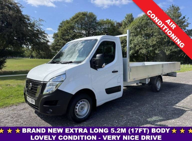 2023 Nissan Interstar 2.3Dci Teckna 3.5t 5.2m. (17ft) Dropside, Air Con, Transit, Sprinter Type, ...