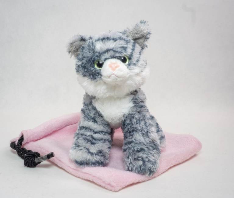 Soft plush kitten/cat toy (Mini Flopsie Aurora) 