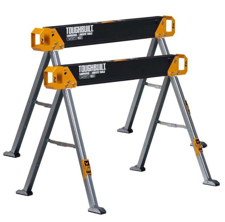 Toughbuilt TB-C550-2 Sawhorses Jobsite Table Twin Pack (New in Box)